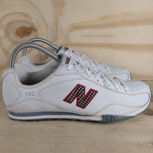 New Balance - 442 - Athletic Shoes - White - Women´s -8